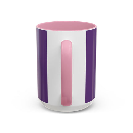 🎁✨ The Lavender Christmas Masquerade Colorful Mug – Art Deco Holiday Fantasy