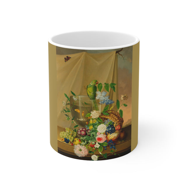 Still Life by Chatinka Gräfin Coreth zu Corredo und Starkenberg Ceramic Mug 11oz