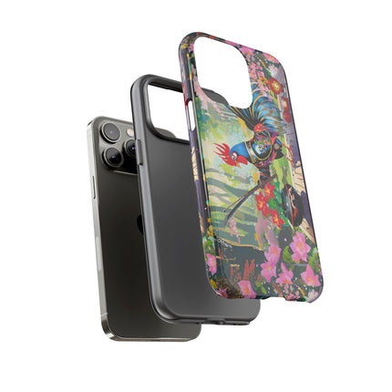 Cyberpunk Rooster Phone Cases