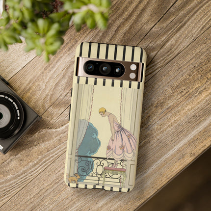 Falbalas et fanfreluches, La Souris by George Barbier Phone Cases