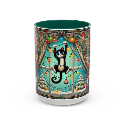 Mischief in Tinselland Colorful Mugs (11oz, 15oz)