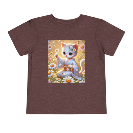 Daisy Chain Whimsy Toddler Short Sleeve Tee