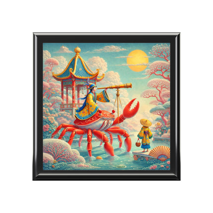 The Celestial Crab Navigator Jewelry Box