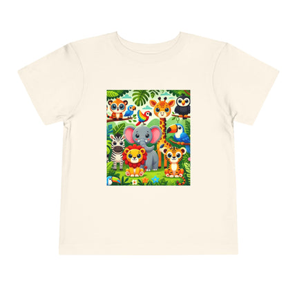 Jungle Friends Parade Toddler Short Sleeve Tee