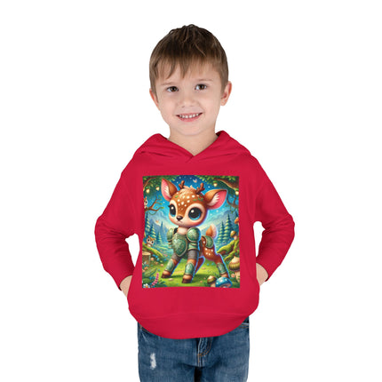 Fawn Defender Toddler Pullover Fleece Hoodie