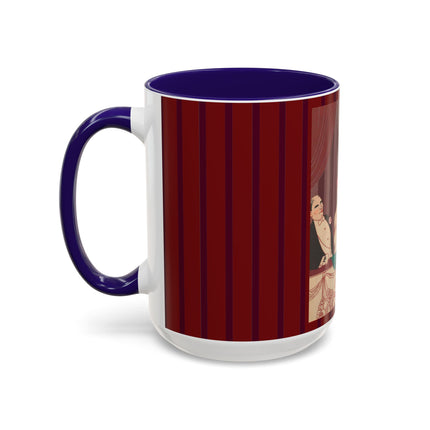 La Loge by George Barbier Colorful Mugs (11oz, 15oz)