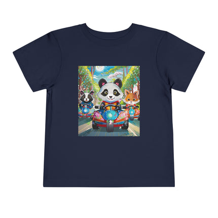 Bumper Car Bonanza Toddler Short Sleeve Tee