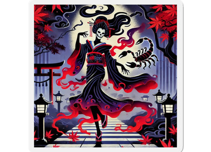 Halloween Sorceress Die-Cut Magnets (4 Sizes)