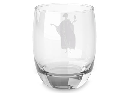 Jamais prêtes! (Never Ready!) by Charles Martin Whiskey Glass