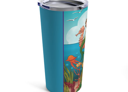 Three Mermaids with Strings of Pearls by Carlo Chiostri Tumbler 20oz