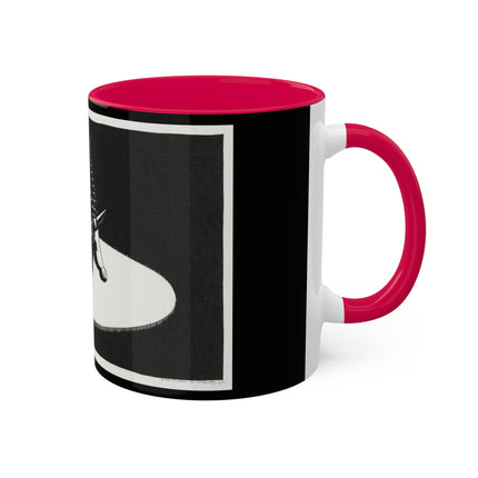 “Goat” (“Blesbok”) by Samuel Jessurun de Mesquita Colorful Mugs, 11oz