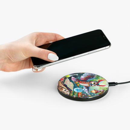 Owl's Magical Workshop Wireless Charger