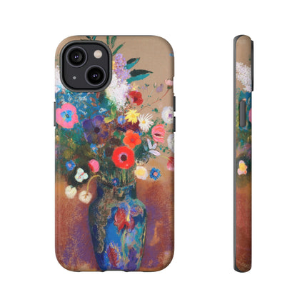 Bouquet of Flowers by Odilon Redon Phone Cases