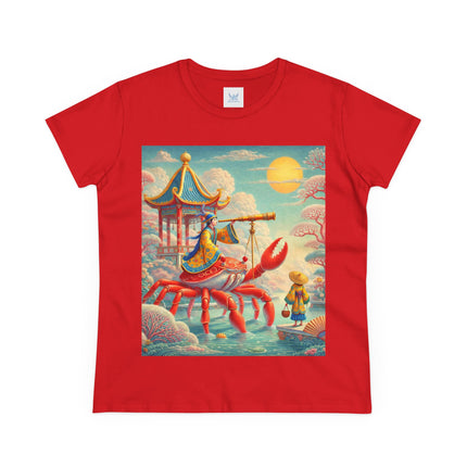 The Celestial Crab Navigator Cotton Tee