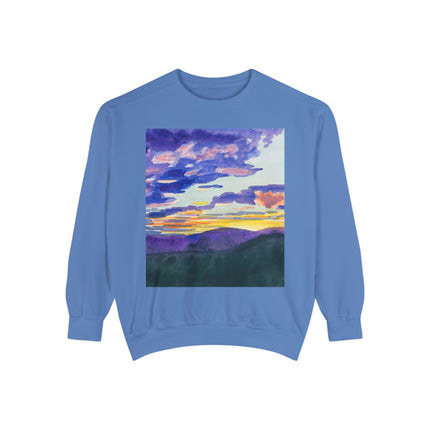 Naturstudie XII by Karl Wiener Garment-Dyed Sweatshirt