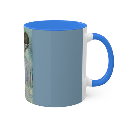 “I growl when I’m pleased, and wag my tail when I’m angry” by Sir John Tenniel Colorful Mugs, 11oz