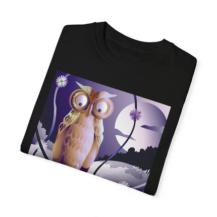 The Startled Pumpkin Unisex Garment-Dyed T-shirt