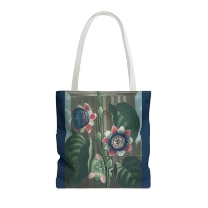 The Passion Flower by Robert John Thornton Tote Bag (AOP)