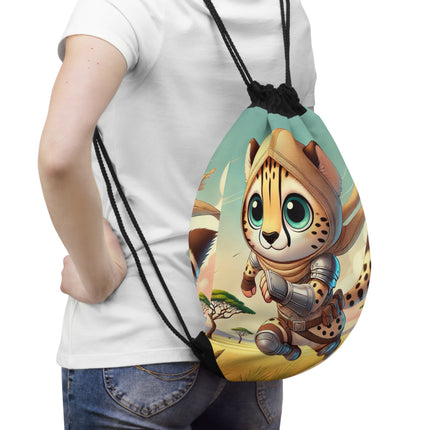 Swift Cheetah Drawstring Bag