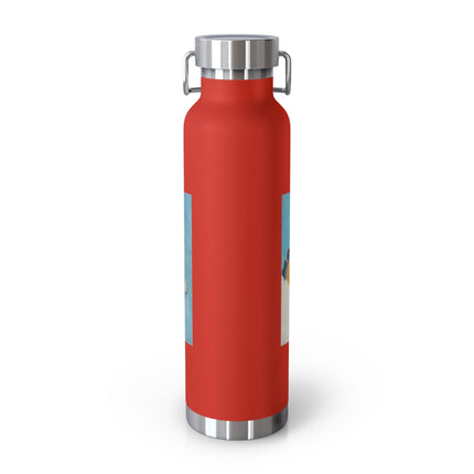 Reproduction of Ladies in Blue by Emile Gilliéron Copper Vacuum Insulated Bottle, 22oz