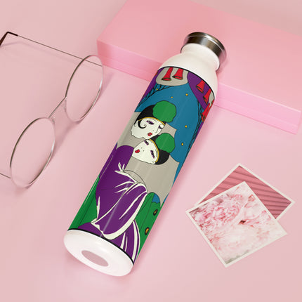 Two Pierrots Slim Water Bottle