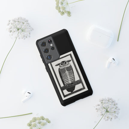 Horned Owl by Samuel Jessurun de Mesquita Phone Cases