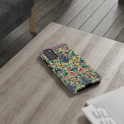 Colorful Flower Pattern by Owen Jones Phone Cases