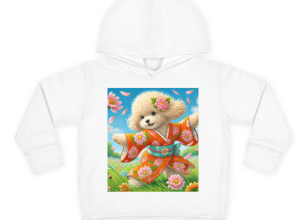 Chrysanthemum Meadow Play Toddler Pullover Fleece Hoodie