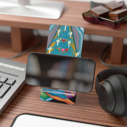 Art Deco Christmas Elegance Mobile Display Stand for Smartphones