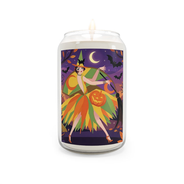 🎃🧙 The Witch Of Jack-O'-Lantern Hollow Scented Soy Candle – Whimsical Halloween Charm
