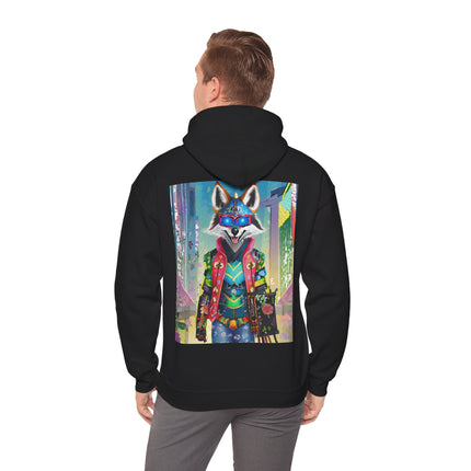 Cyber Hyena – Heavy Blend™ Hooded Sweatshirt