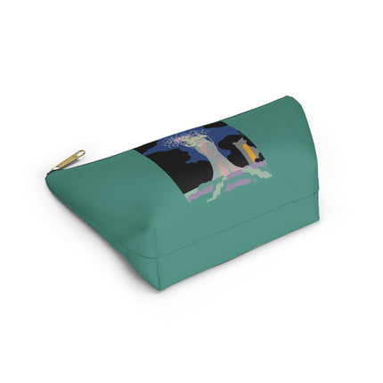 Butterfly Enchantress Cosmetic Bag – Ethereal Art Deco Magic & Pastel Dream