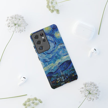The Starry Night by Vincent Van Gogh Phone Cases