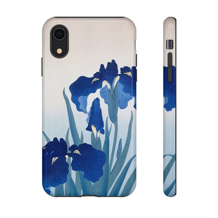 Iris Flowers by Ohara Koson Phone Cases