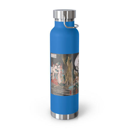 Mitsukuni Defying the Skeleton Spectre by Utagawa Kuniyoshi Copper Vacuum Insulated Bottle, 22oz