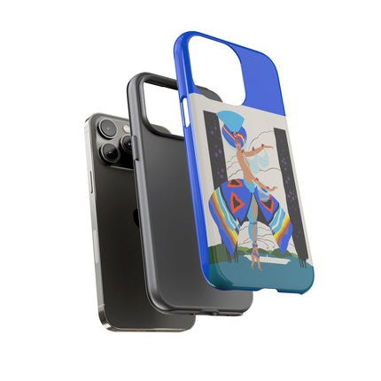 Exotic Dancer Phone Case – Vibrant Performance & Art Deco Flair