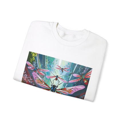 Neon Swarm Unisex Heavy Blend™ Crewneck Sweatshirt