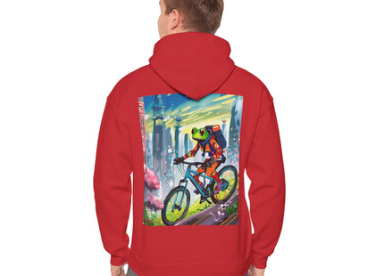 Cyberpunk Frog – Heavy Blend™ Hooded Sweatshirt