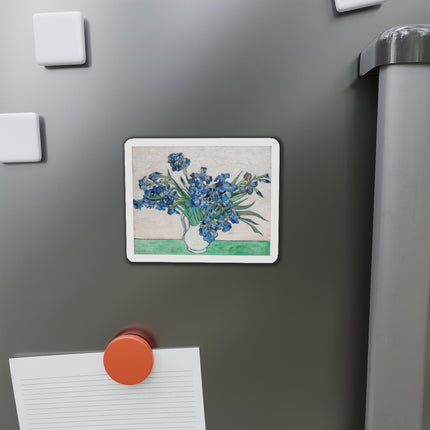 Irises by Vincent Van Gogh Die-Cut Magnets (5 Sizes)