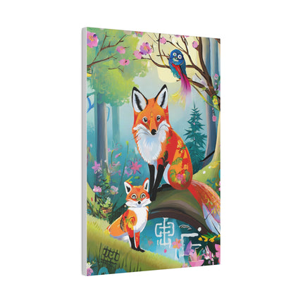 Mischievous Fox Matte Canvas, Stretched, 0.75"