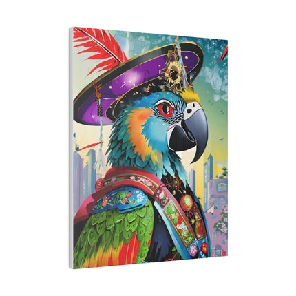 Tech Plumes Matte Canvas, Stretched, 0.75"