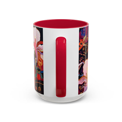 Ethereal Irises Colorful Mugs (11oz, 15oz)