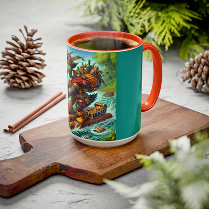 The Daring Drake Colorful Mugs (11oz, 15oz)