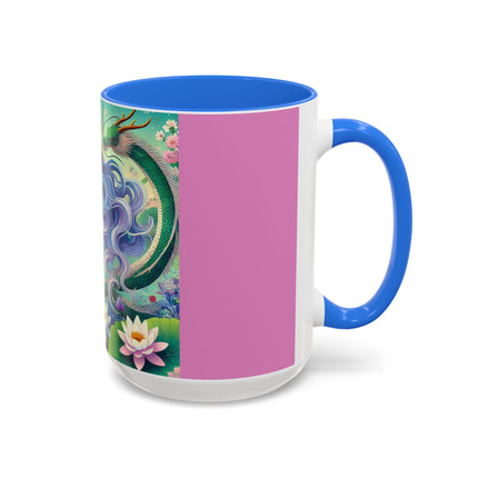 Fairy of the Koi Pond Colorful Mugs (11oz, 15oz)