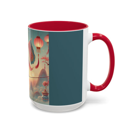 The Lantern Walker Colorful Mugs (11oz, 15oz)