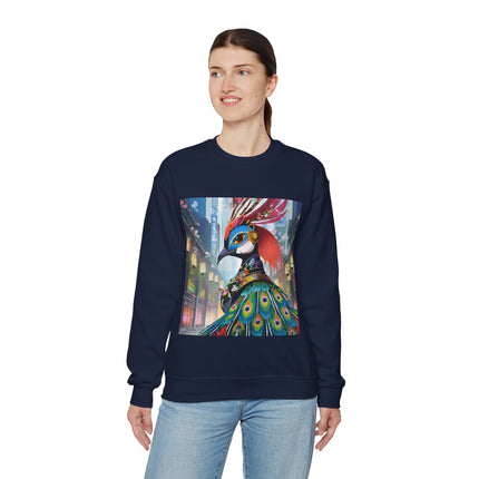 Techno Plumes Unisex Heavy Blend™ Crewneck Sweatshirt