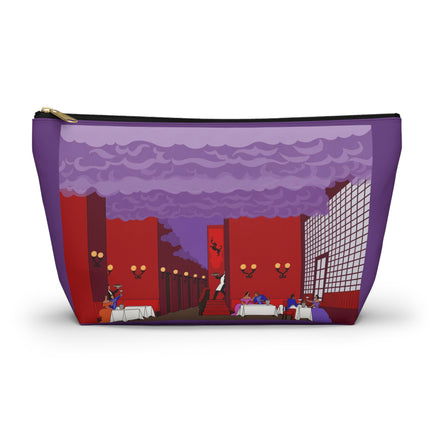 Midnight Toast Cosmetic Bag – Parisian Romance & Art Deco Charm
