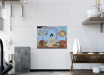 Minuit … ou l’appartement à la mode by George Barbier Ceramic Tile
