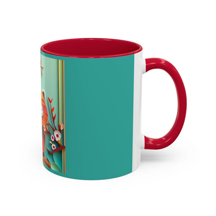 A Playful Red Panda Colorful Mugs (11oz, 15oz)