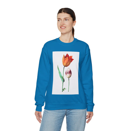 Tulip by Anselmus Boëtius de Boodt Heavy Blend™ Crewneck Sweatshirt